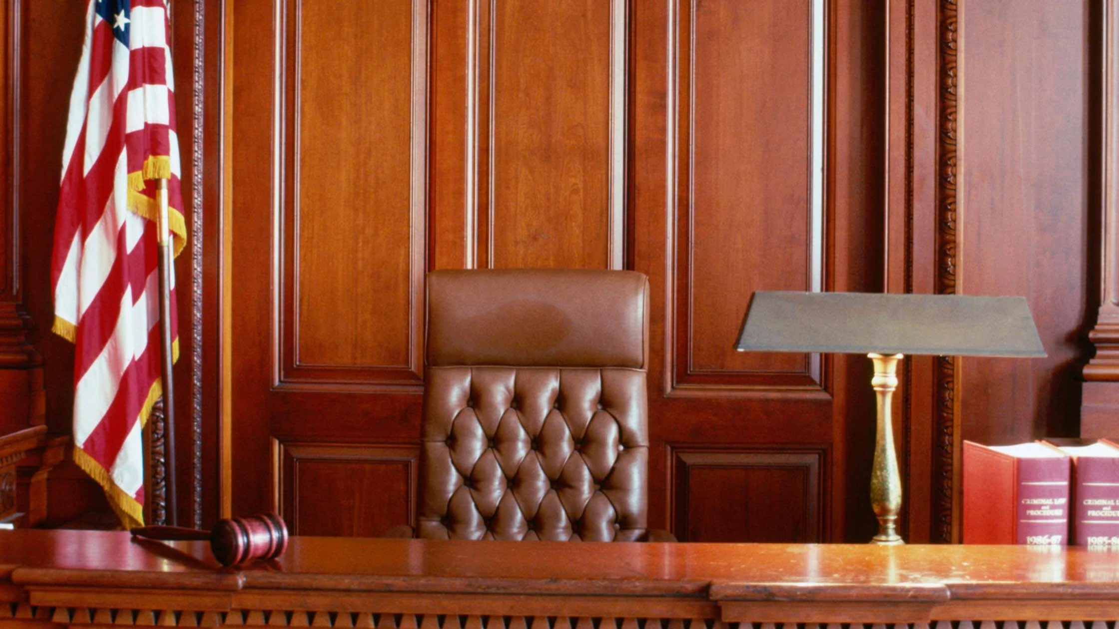 courtroom desk